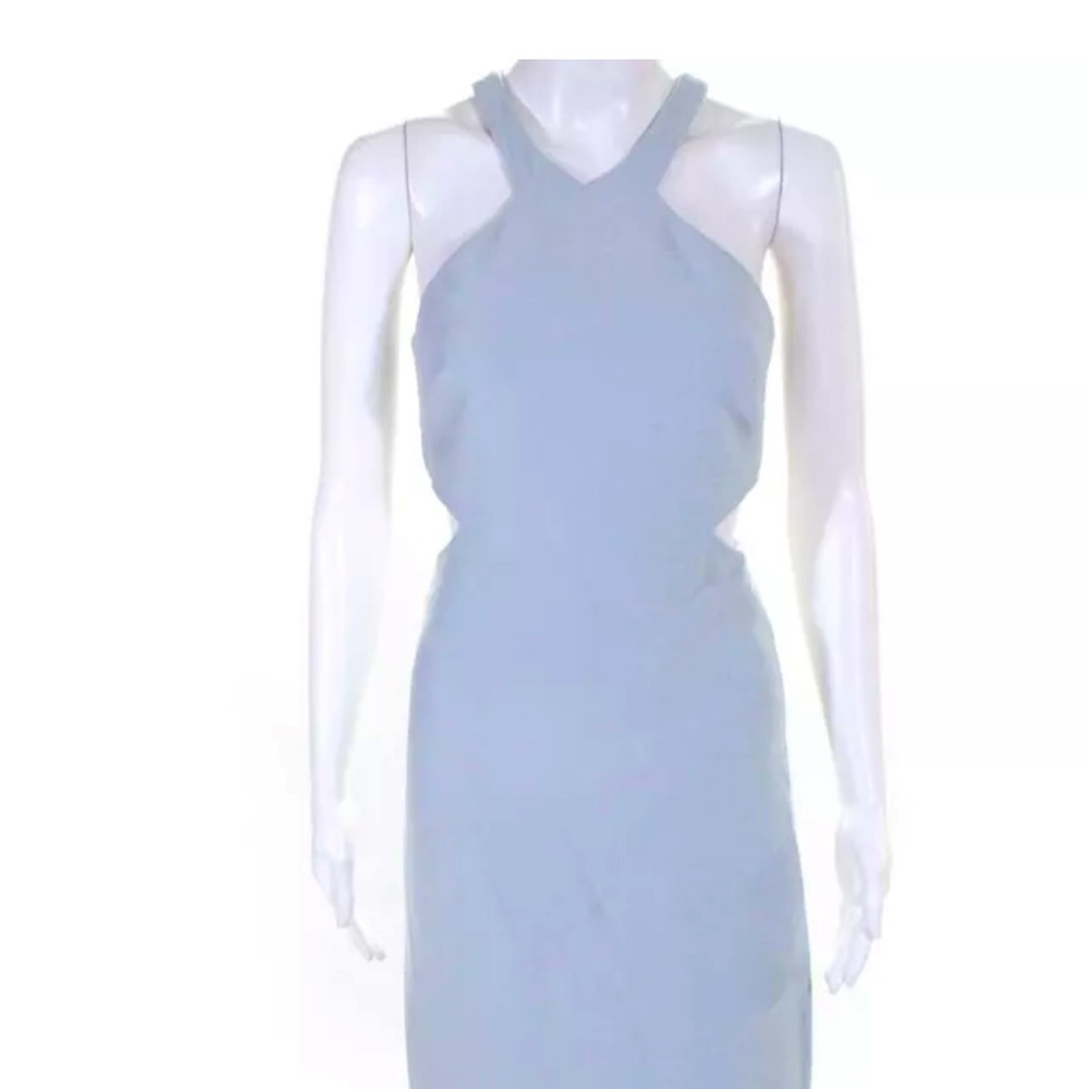 Elizabeth and James Womens Tisha Gown Light Blue Size 4